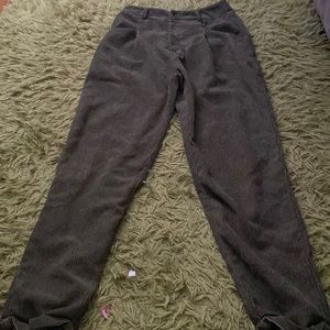 corduroy pants